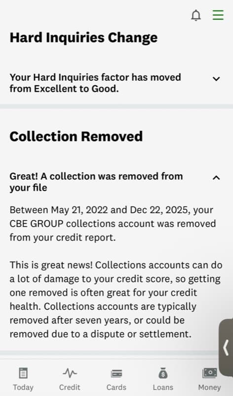 Collection removed from file